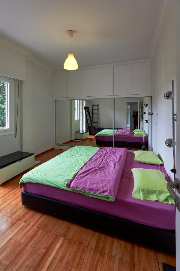 Fully Renovated, Family-Friendly Apartment, Next To A Huge Green Park, In Athens Center Exteriér fotografie