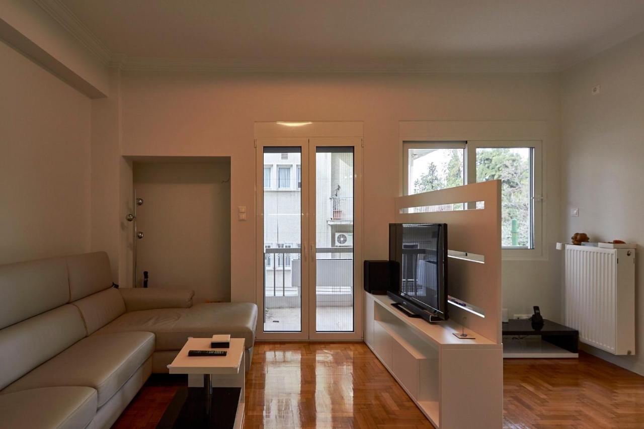 Fully Renovated, Family-Friendly Apartment, Next To A Huge Green Park, In Athens Center Exteriér fotografie